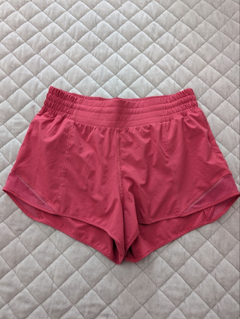 Lululemon Hotty Hot High-Rise Lined Shorts, 2.5 Inseam, Pink, Size 8